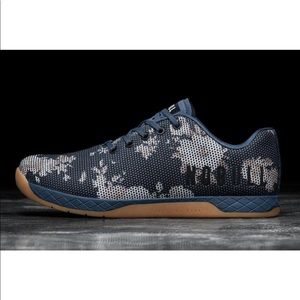 Nobull Dark Floral Gum Trainers Women's Size 7.5